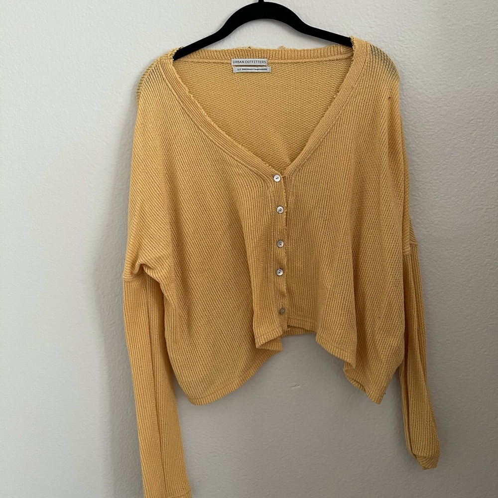 Urban Outfitters Yellow Sweater | Small